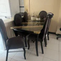 میز نهار خوری شیش نفره