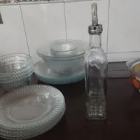 تعدادی ظروف پیرکس و پذیرایی وسرو|ظروف سرو و پذیرایی|تهران, شهرک تختی|دیوار