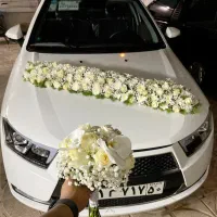 ماشین عروس دسته گل عروس مراسم ها