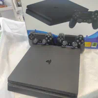 کنسول ps4 اسلیم کپی خور ورژن ۹ دو دسته با ضمانت