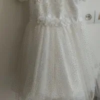 لباس عروس وکفش ست بچگانه