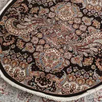 قالیچه ماشینی گرد