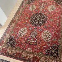 فرش آنتیک طرح شکارگاه