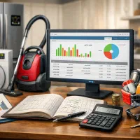 نرم افزار حسابداری لوازم خانگی در شیراز