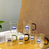 لیوان چایخوری پیرکس مربعی وارداتی