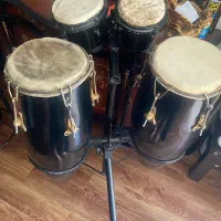 ست کامل ساز کوبه ایی تومبا تیمبائو ضرب تیمپو