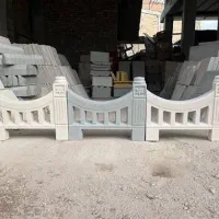 نرده دور باغچه اماراتی بتنی