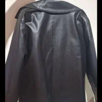 کت چرم چرم مصنوعی درجه ۱