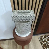 جای سطل و دستمال کاغذی