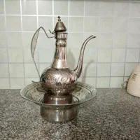 آفتابه و لگن استیل