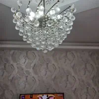 لوستر کریستالی برای سالن