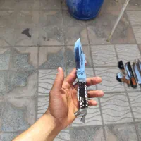 چاقو زیبا دنده ای کلکسیونی