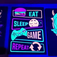 تابلو بلکلایت برای گیمنت سری دوم Blacklight
