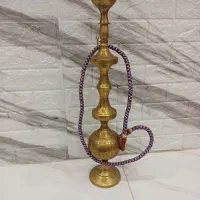 قلیون برنجی( هندی)  60سانتی متر