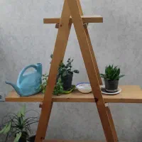 پایه گل ضد آب چوب روس