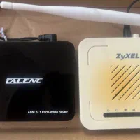 دو عدد مودم Adsl