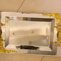 سینی مجلسی دسته طلایی