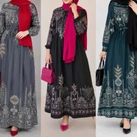 پیراهن ساحلی زنانه فلور بوگاتی درجه یک بسیار خنک