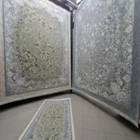 فرش سبز پسته ای حسینی آزاذی