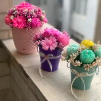 باکس گل شمعی