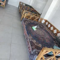 تخت چوبی منقل رستوران کبابی صبحانه خوری