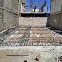 اجرای فونداسیون وسقف وستون و...ا