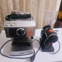 دستگاه اسپرسو ۱۳۹ بار و اسیاب نوا