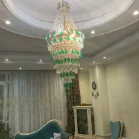لوستر کلاسیک تمام کریستال قدیمی