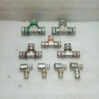 شیرآلات برنجی و اتصالات ۵لایه و گالوانیزه ۴۰٪