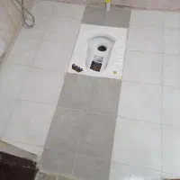 کاشی کاری و سرامیک کاری (کار با چسب و سیمان)