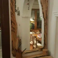 آینه قدی چوب طبیعی