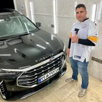 سرامیک خودروپولیش صفرشویی افتاب سوختگی کاور خودرو