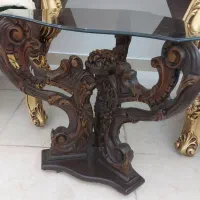 مبل سلطنتی هشت نفره به همراه عسلی
