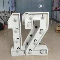 فروش لواز جشن عدد چوبی چراغدار