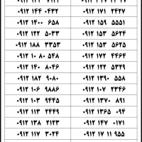 ۰۹۱۲-۱۴۶-۹۱۵۳|سیم‌کارت|نکا, |دیوار