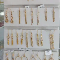 گردنبندهای. طلا .گوشواره