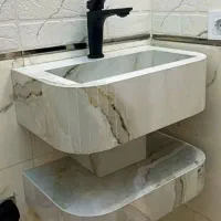 روشویی سرامیکی  سنگی aras