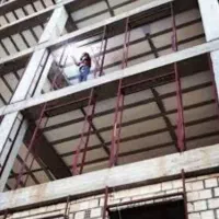 جوشکاری سیار رابیس والپست ایرانیت دور اسانسور لوله
