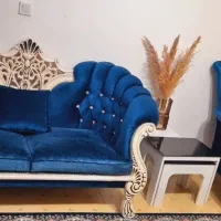 فروش مبل ۷ نفره ۳۸ میلیون ب همرا جلو مبلی