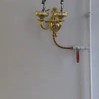 روشنایی گازی دیواری