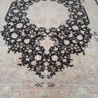 فرش تبریز ۶ متری تقی زاده ۶۰ رج پر ابریشم