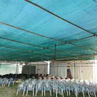 توری سایبان رشت دوردوزی شده آماده نصب تراکم 80 و90