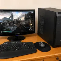 سیستم قدرتمند Core i7 + کیبورد موس حرفه ای لاجیتک