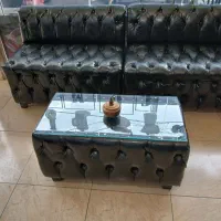 مبل چستر کافی