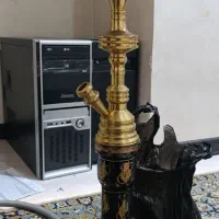 قلیان با سه عدد سری و تمامی لوازم نو