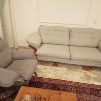 مبلمان تخت خواب شو راحتی و ناهارخوری ست چوبی
