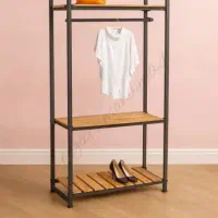 استراکچر بند رخت قفسه رگال چوب لباسی ۸۳