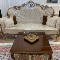 فرپش مبلمان کلاسیک و استیل نو با چوب راش نو