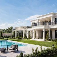 ویلا شاهکار معماری در باغشهر پردیس
