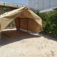 چادر اسکلتی خانواگی ۱۲ نفره نو سالم سالم